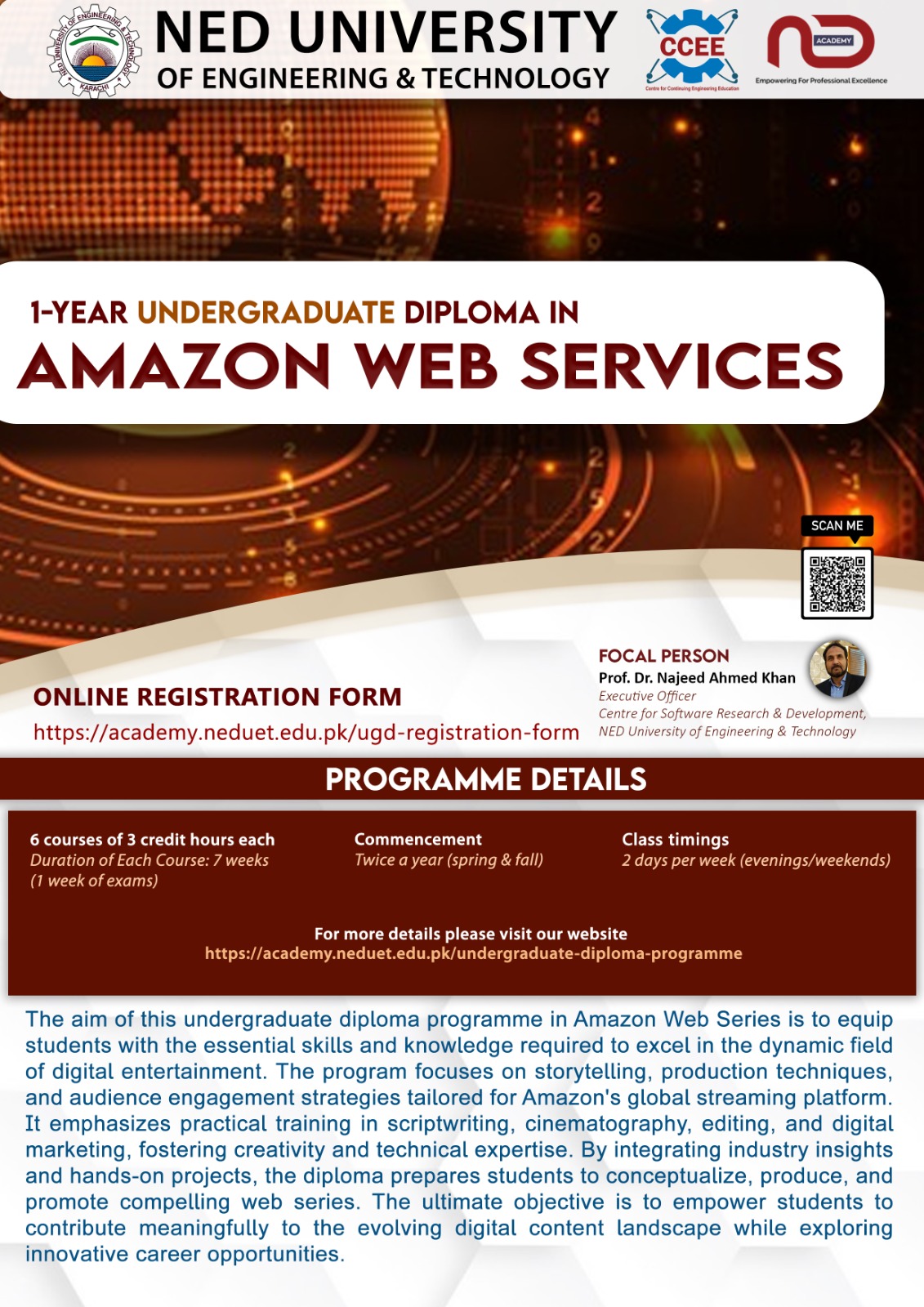 UGD In Amazon Web Services (AWS) | NED Academy - CCEE | CMPP